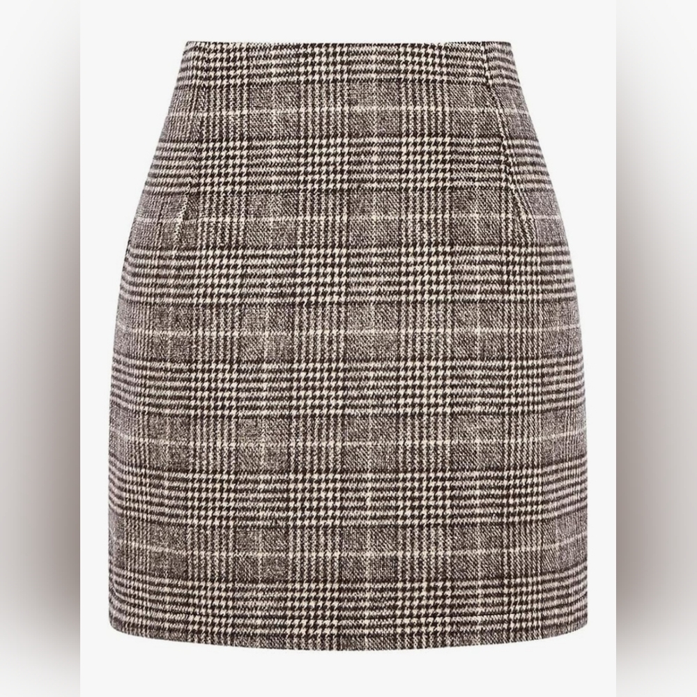 Classic Plaid Women's Mini Skirt